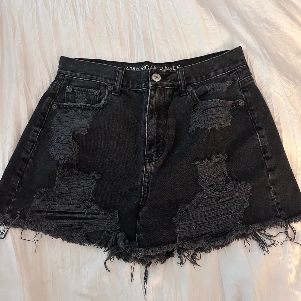 American Eagle High Waisted Jean Shorts